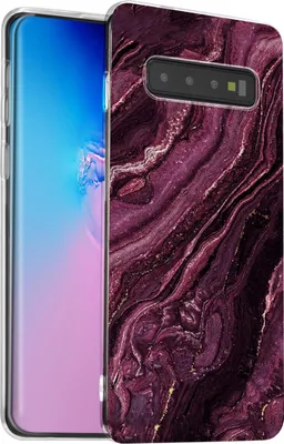 Produktbild von Hülle für Samsung Galaxy S10 Schutzhülle Marmor Motiv Handy Case Silikon Slim Cover