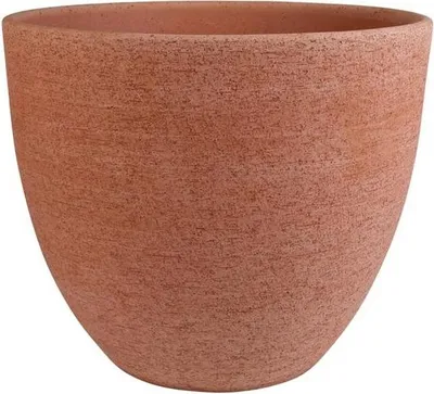 Produktbild von INNA-Glas Terracotta Pflanztopf SLEVIN, 31cm, Ø37cm - Blumenübertopf