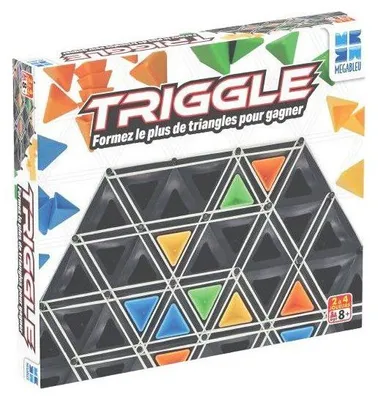 Produktbild von Triggle – Brettspiel – MEGABLEU – 2 bis 4 Spieler – ab 8 Jahren
