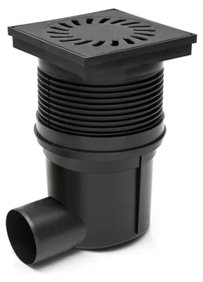 Produktbild von Bodenablauf Rost 150x50 mm Kellerablauf Ablauf Geruchsverschluss Schwimmer 332 X