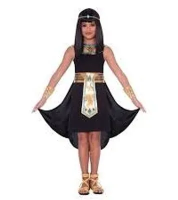 Productafbeelding van Meisjes Egyptische farao 8-10 jaar