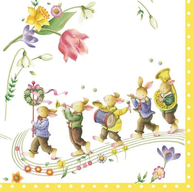 Produktbild von Servietten 33x33 cm - SPRING FANTASY AWAKENING (V&B)
