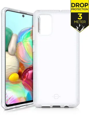 Produktbild von ITSkins SpectrumFrost Durchsichtig Handyhülle für Samsung Galaxy A71 Hülle Hardcase Backcover Stoßfest - Transparent