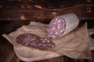 Produktbild von Weißweinsalami 1 Stange ca. 1200g von Land.Luft