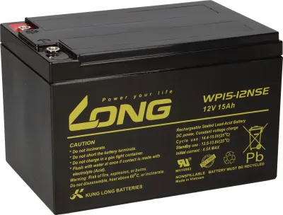 Produktbild von Kung Long WP15-12NSE 12V 15Ah AGM Bleiakku M5 zyklenfest