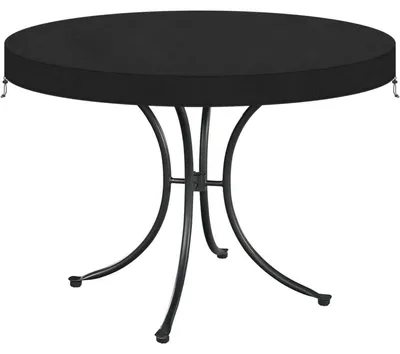 Produktbild von Gartentischabdeckung Rund Ø92x10cm Wasserdicht UV-Beständig 420D Oxford Gewebe mit Kordelzug