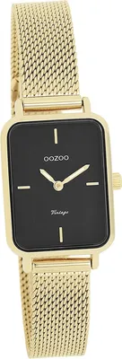 Produktbild von Oozoo Metall Damen-Herren Uhr Analog Quarzuhr Armband gold Vintage Series D2UOC20354