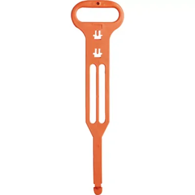 Produktbild von BACHMANN Kabeltragehilfe, PVC, orange, für Leitungen und Schläuche