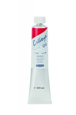 Schmincke 200ml College Öl Karminrot Ölfarbe 31 330 015