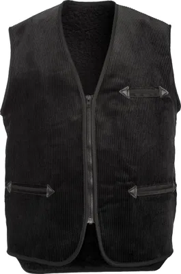 Produktbild von JOB Fellweste VITO Trenkercord schwarz 56/58