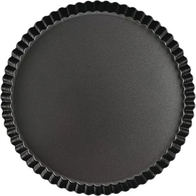 Obrázek produktu pro Forma na koláč – forma na quiche – forma na pečení koláčů – s odnímatelným dnem – 24 cm – černá