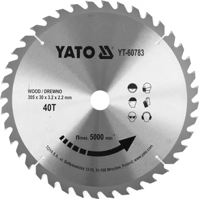 Produktbild von YATO Trockenschneider YT-60783 30mm 305mm