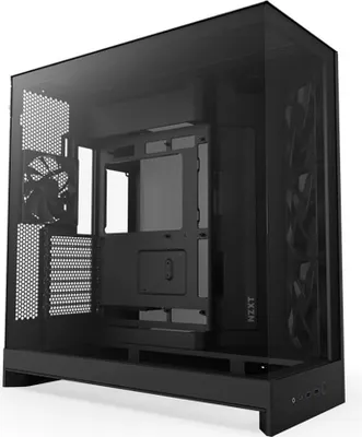Image de Tour Midi NZXT H9 Flow (2025) avec fenêtre noir