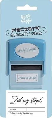 Productafbeelding van Stempel met de tekst: "Ik doe het morgen!" - Be-Happy Gifts