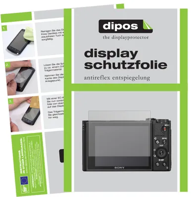 Produktbild von 6x Schutzfolie für Sony DSC-HX95 matt Displayschutzfolie Folie Display Schutz