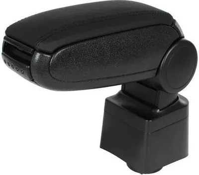 Obrázok produktu pre Stredová lakťová opierka CLAPPABLE kožená čierna pre VW Polo V 6R 2009-