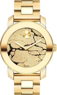 Produktbild von Movado Bold Damenuhr gold Edelstahl elegante Designer Uhr