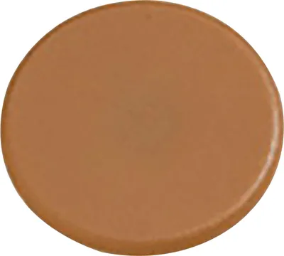 Produktbild von HETTICH RASTEX 15 Abdeckkappe ohne Abdeckrand, Kunststoff hellbraun