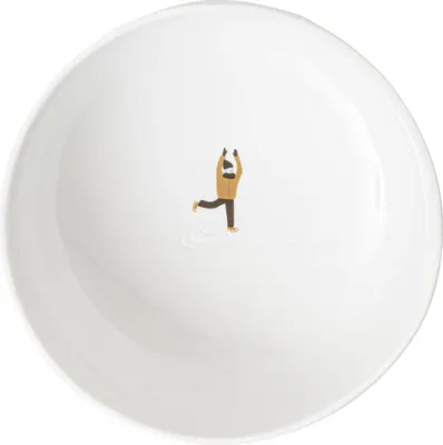 Image de Räder Schneetag Schüssel Schlitt schuh fahren D.15cm, H.6cm