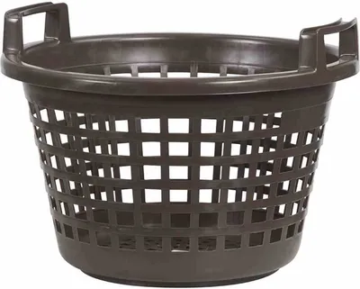 Image de Lockweiler 496-15 Panier à pommes de terre 15 kg, qualité lourde, plastique, brun