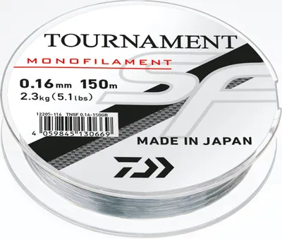 Image de DAIWA Tournament SF, 3000m, 0,3mm, 7.9kg / 17,42lbs, gris, fil de pêche monofilament, 12205-630