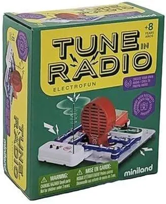 Produktbild von Miniland Electrofun DIY FM Radio Wissenschaftsset - Baue deinen eigenen Empfänger