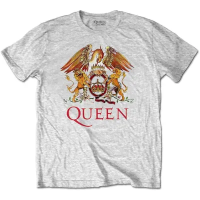 Produktbild von Queen - Classic Crest Kids 5 - 6 Jahre T-Shirt - Schwarz