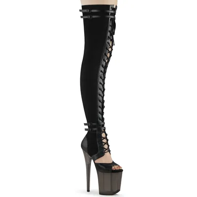 Produktbild von FLAMINGO-3027 Damen Boots von Pleaser, Schwarz  , EU 41, US 11