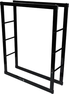 Produktbild von Bituxx Kaminholzständer Holzlager Kaminholzkorb Brennholzhalter Holzablage Kaminholzregal 80 x 100 aus Metall MS-19407