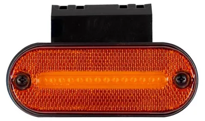 Productafbeelding van Hangende markeerlamp, geel, 12 LED FR0187S, 12-24V, afmetingen 118mm