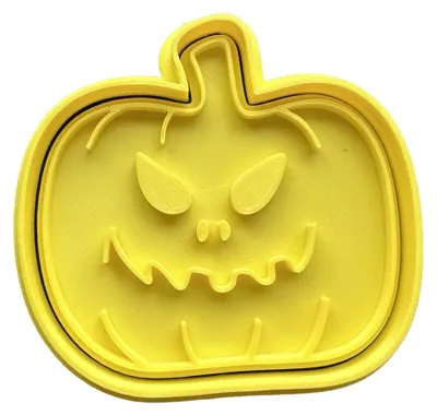 Kürbis-Ausstecher für Halloween, PLA-Kunststoff, 6 x 6 x 1 cm