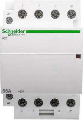 Immagine prodotto di Schneider Electric Contattore di installazione iCT 63A 3S+1Ö 220/240V 50Hz A9C20869
