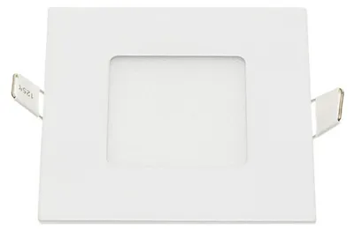 Immagine prodotto di Pannello LED Incasso 7.5Cm 3Watt Slim Quadro Soffitto Alimentatore Incluso - Temperatura colore Lampada 2700K Bianco Caldo
