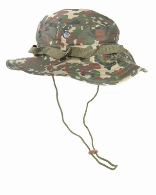 Produktbild von MIL-TEC Dschungelhut US Typ flecktarn Buschhut Tropenhut Sonnenhut Anglerhut Hut L (59-60)