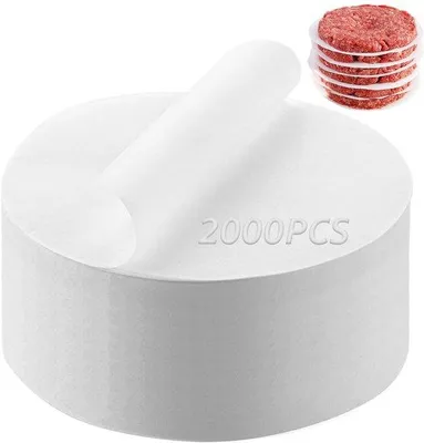 Produktbild von Burgerpapier 13cm, Hamburgerpapier für Patties