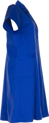 Produktbild von Planam Berufsmantel Baumwolle 1/4 Arm, Damen Gr. 42 kornblau