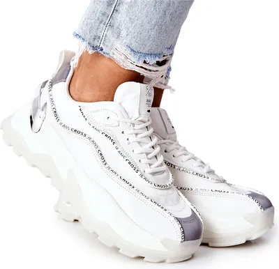 Zdjęcie produktu dla Damskie Sportowe Buty Cross Jeans II2R4017C Białe 37