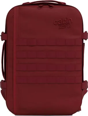 Image de Sac à dos Cabin Zero Military, 28 litres, couleur rouge. Taille unique