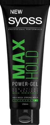 Obrázek produktu pro Syoss Gel Max Hold Gel na vlasy 250ml