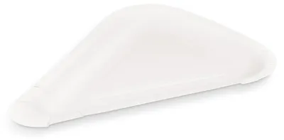 Produktbild von 250x Pizzateller aus PapierMix weiß 26,5 x 20 cm
