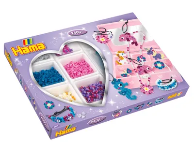 Immagine prodotto di Hama 3709 Hama perline stirate midi "Kreativbox", confezione regalo