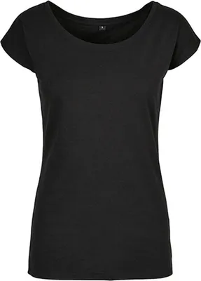 Immagine prodotto di Build Your Brand Basic BB013 | LadiesŽ Tee a girocollo - Colore: Nero - Taglia: XL