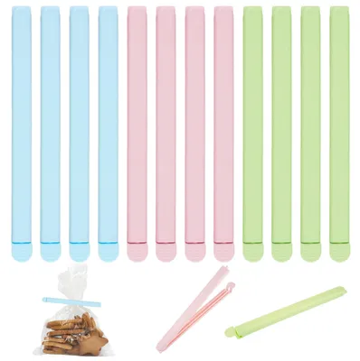 Productafbeelding van Sluitclips voor zakken - 12 stuks - 20 cm lang