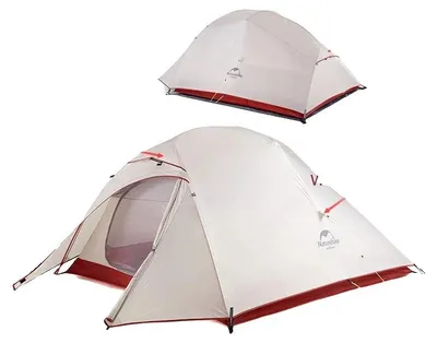 Produktbild von Trekkingzelt, ultraleicht, wasserdicht, UP3 20D Grau