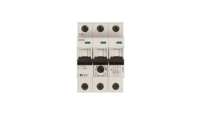 Image de Interrupteur moteur 3P 2,2kW 4-6,3A Z-MS-6,3/3 248410
