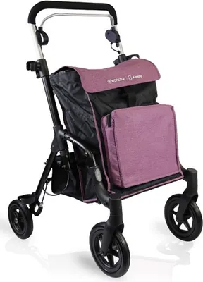 Produktbild von Moretti Rollator mit großer Tasche