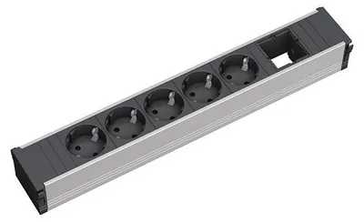 Produktbild von BACHMANN CONI Large 5x Schutzkontakt 1x ABD