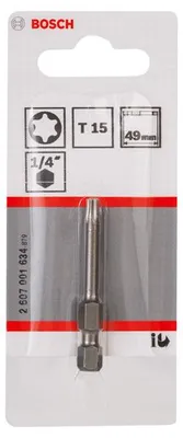 Produktbild von Schrauberbit Extra-Hart T15, 49 mm, 1er-Pack