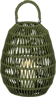 Produktbild von Lambert Cahaya Outdoor Laterne Kordel olive H37cm D29cm 64762