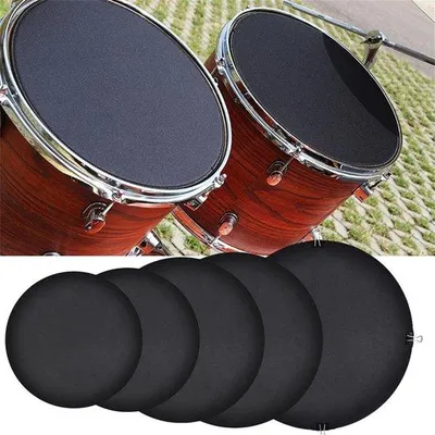 Produktbild von Elektronisches Oefenpad mit Bassdrum-Muet-Booster, 56 cm/22 Zoll, Rubberschuim
